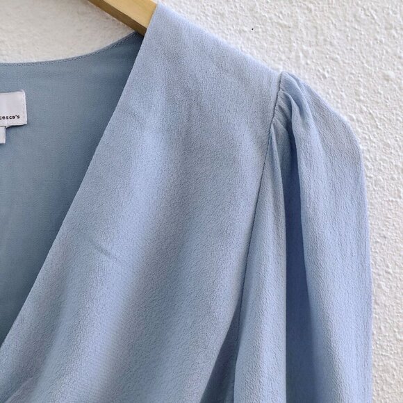 KENZIE + FRANCESCA'S Long Sleeve Crop Top Size Small - Picture 5 of 7